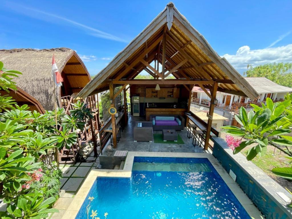 The Golden Ave Bungalow Gili Trawangan Exterior foto